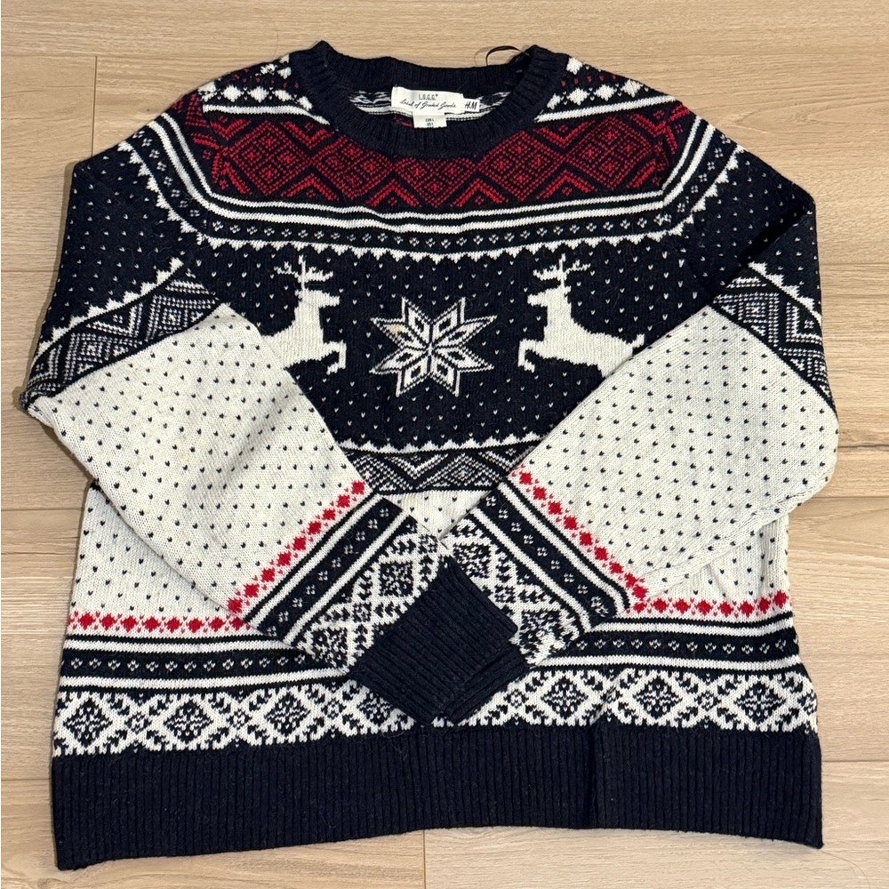 Womens Christmas sweater H&M size L
